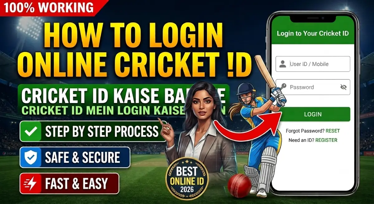 Online Cricket ID Login – Instant Cricket ID with 24/7 Support